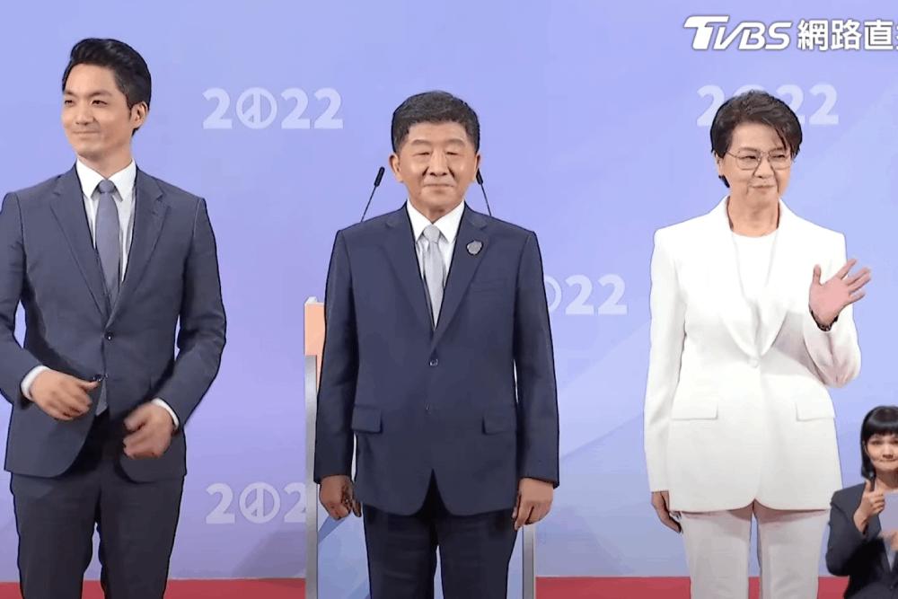 電視辯論/陳時中:我已經不是我的我 為台北、台灣 我一定要贏 48 陳時中合照
