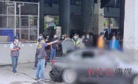 男子墜海失蹤！ 警方新港漁港尋獲車輛打撈上岸