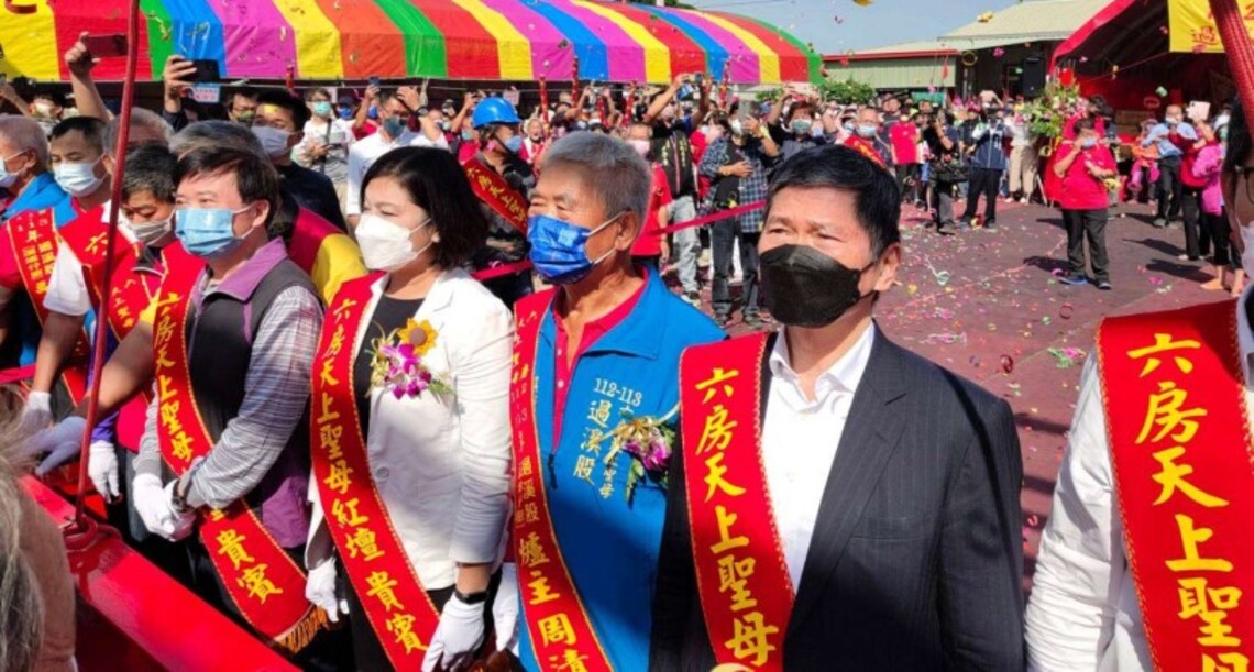 文化傳承 國家重要民俗雲林六房媽過爐過溪股紅壇上樑典禮