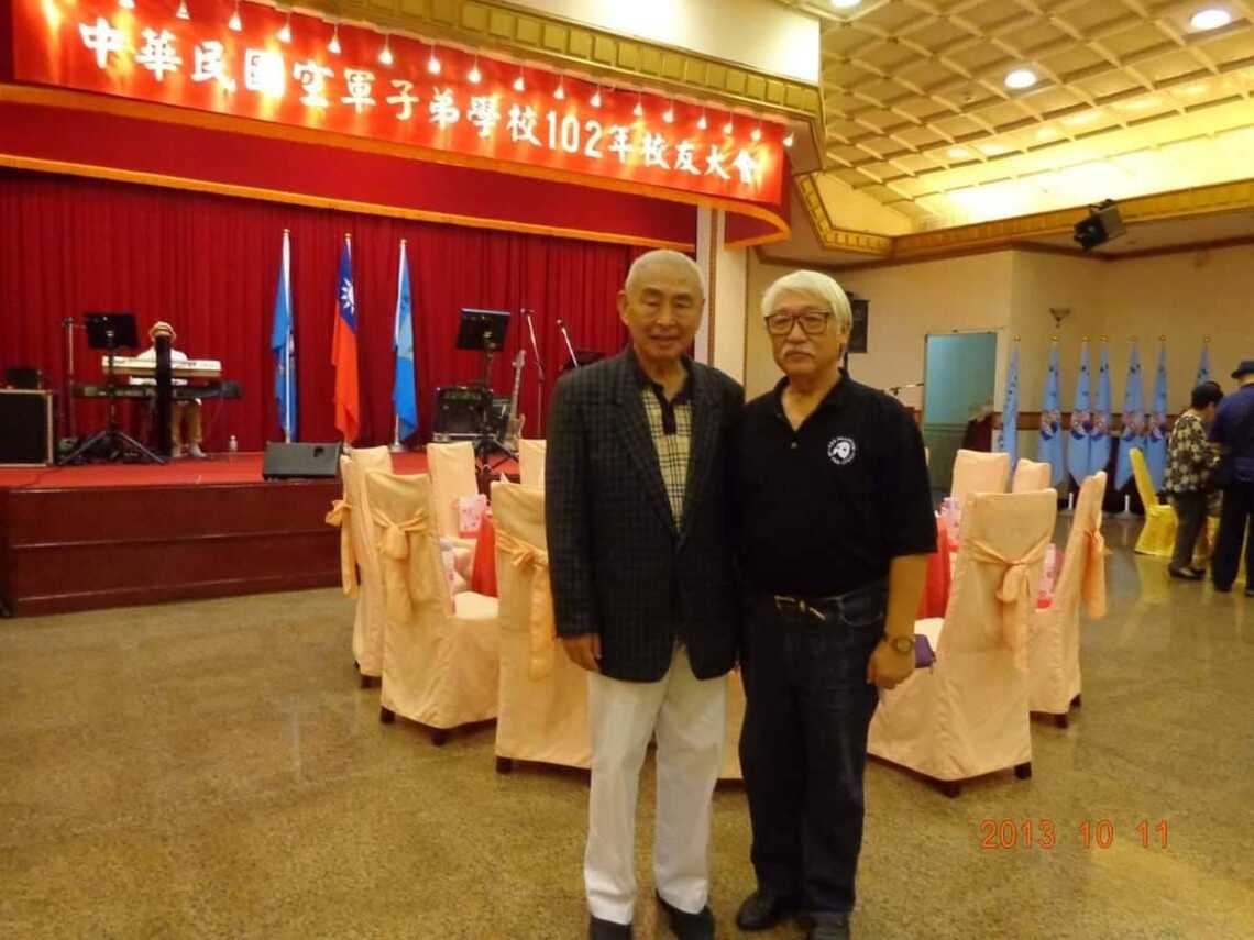 中華民國空軍兩大戰神的後人 高耀漢與徐蓉柱難得合影/波新聞