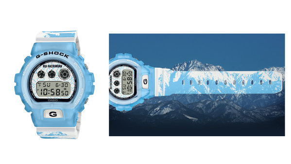 DW-6900RH/表帶印有館山山脈圖形 DW-6900RH/表帶印有館山山脈圖形
