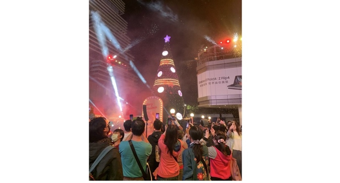台南南紡耶誕點燈捐百萬做公益