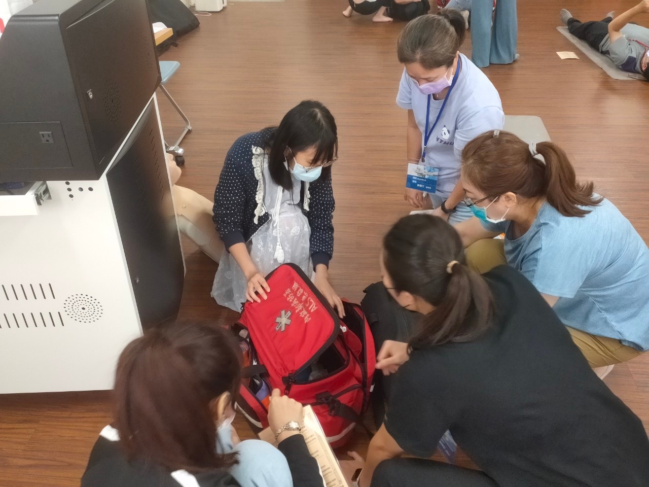 強化學校護理人員緊急救護能力 提升學校衛生服務工作效能
