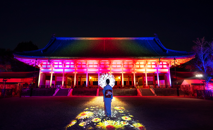 璀璨夜光秀11月登場！國寶彥根城參加蒲公英藝術投影企劃