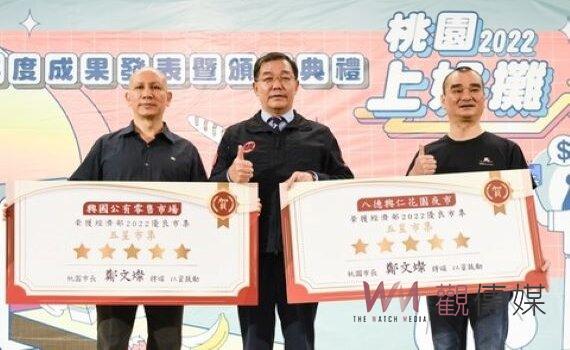 「桃園上好攤」頒發32獎 市府力推數位轉型協助傳統市場疫後復甦