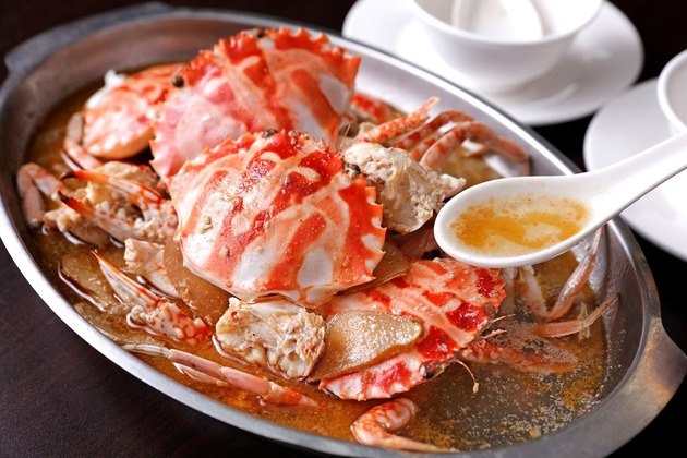 麗鮮料理推出的「麻油萬里蟹」.jpg
