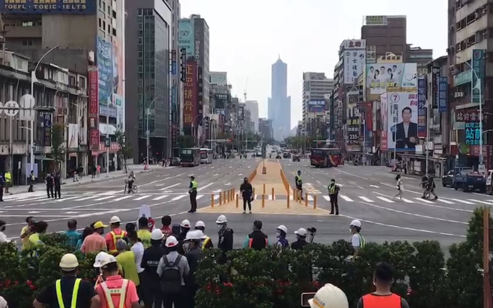 站東路通車警籲遵守號誌　違規最高罰1800