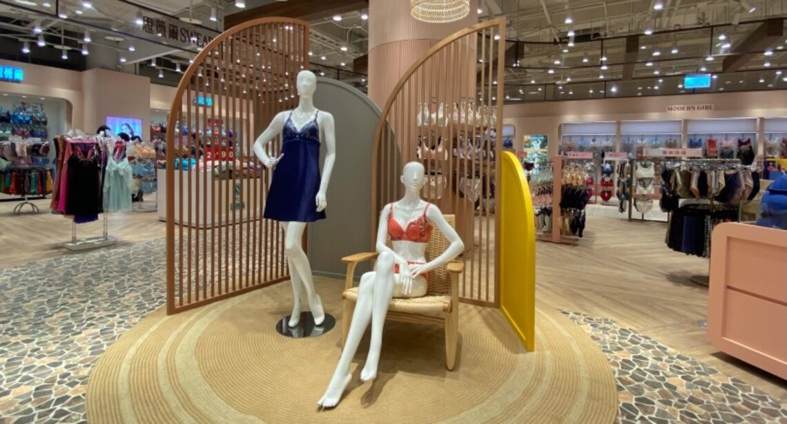 全台最美內睡衣大店La Lingerie   義大世界購物廣場浪漫登場