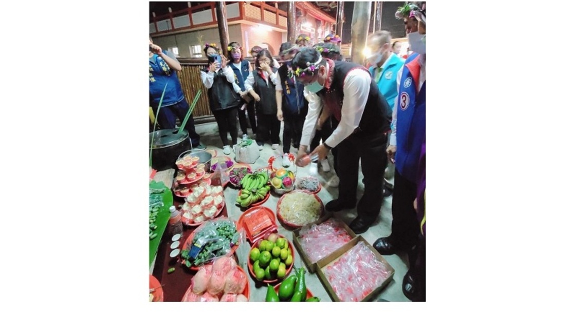 台南番仔田阿立祖夜祭舉辦