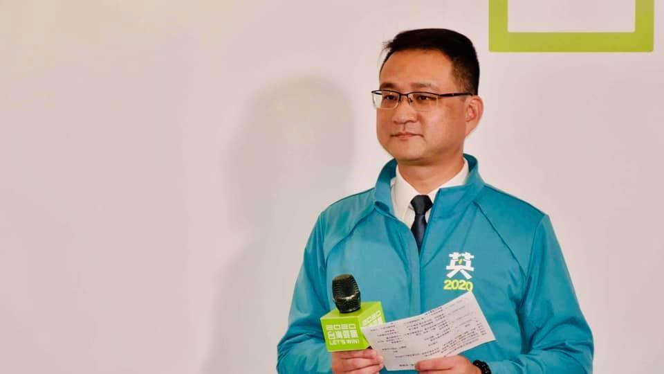 民進黨台北市大安、文山區市議員阮昭雄宣布，將投入中山、北松山區立委補選。翻攝阮昭雄臉書
