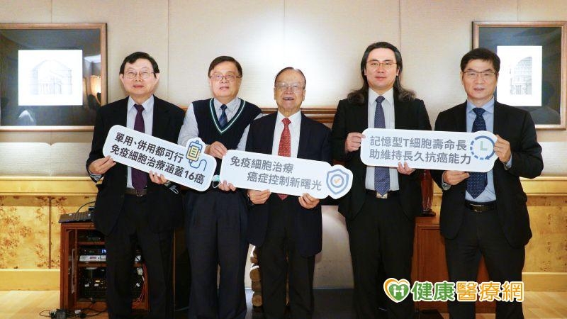 癌症控制新契機 記憶型T細胞治療涵蓋16種癌別