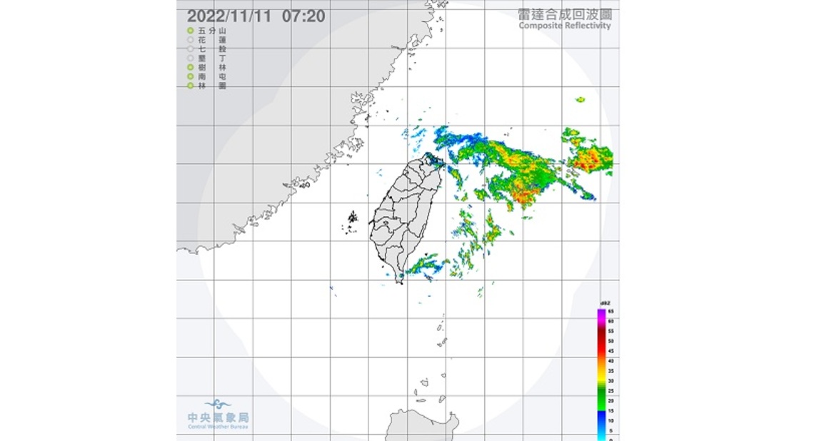 西晴東偶雨日夜溫差大   夜晚清晨西半部留意霧