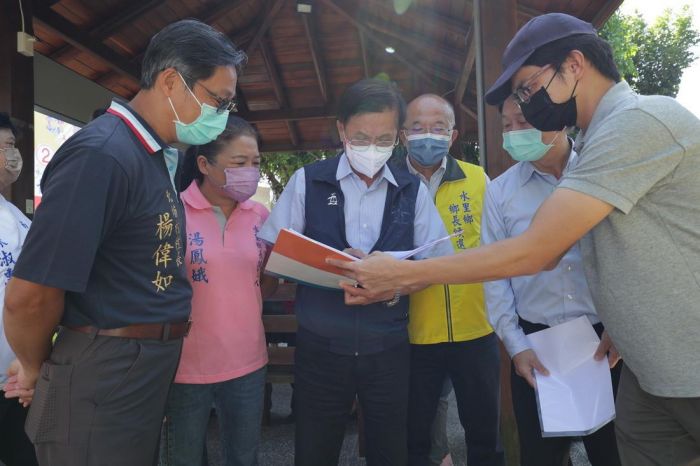 南投縣府改善水里北埔南光社區公園 維護民眾休憩品質