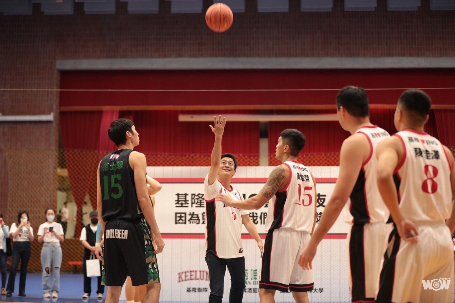 《籃球》台啤籃球隊前進基隆 推動基隆籃球運動多虧有他