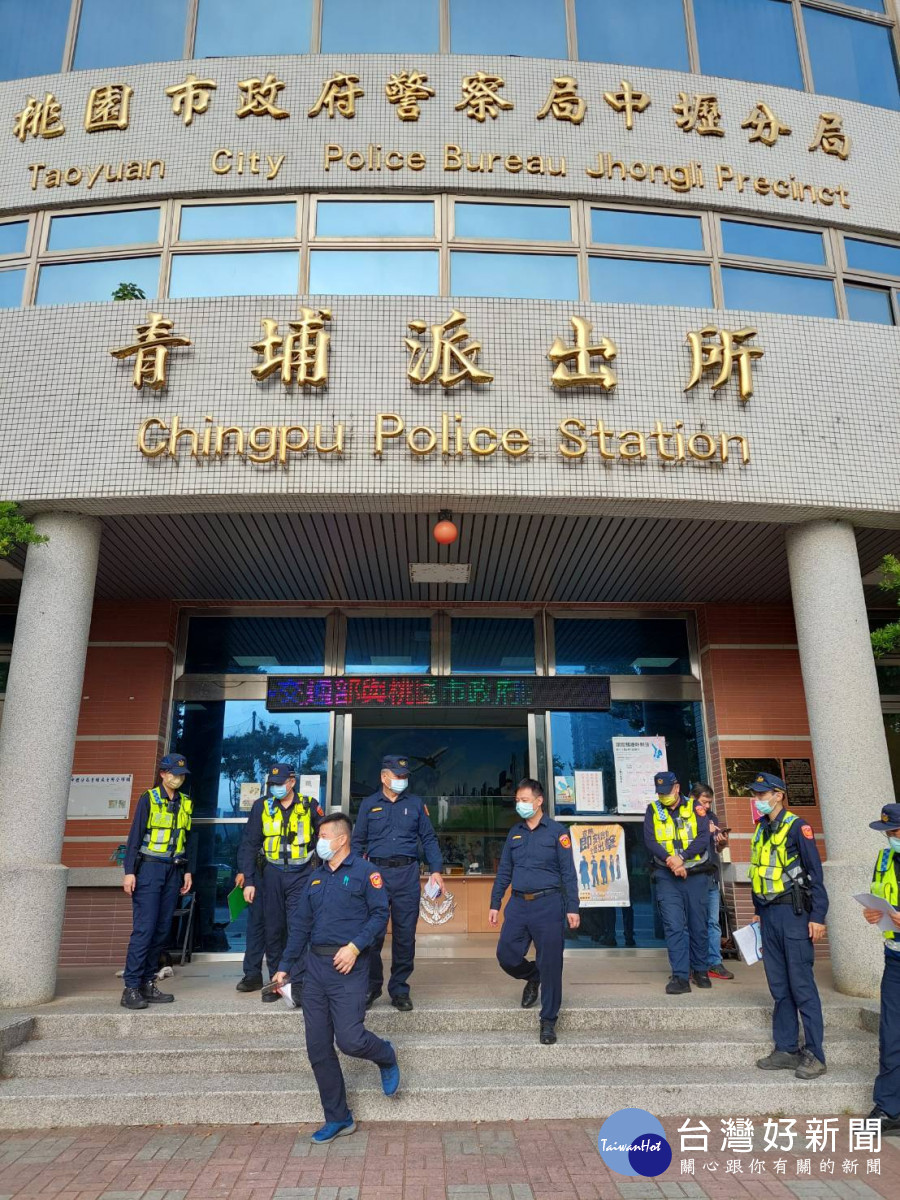 中壢警分局依據警政署規劃，由分局長蕭欽杰帶隊執行「強化警勤區聯合查察專案」。