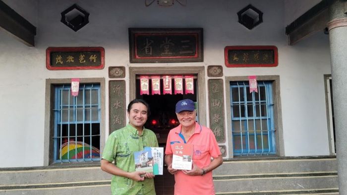 日本大洞敦史訪內埔三間屋 曾喜城陪輕騎小旅行