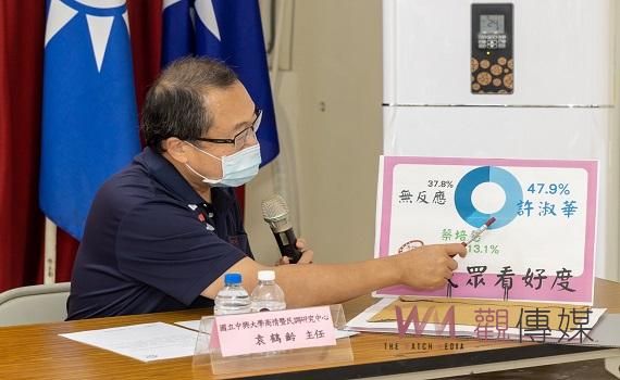 封關民調說明會 許淑華當選支持度與看好度穩定領先