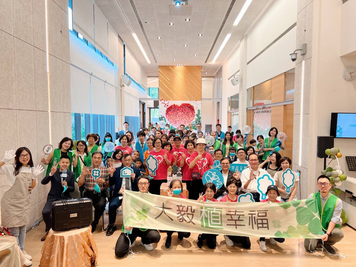 第3屆台中樂居金獎雙年獎金獎社區「大毅植幸福」,營造優秀社區環境。(圖/臺中市政府都市發展局提供)