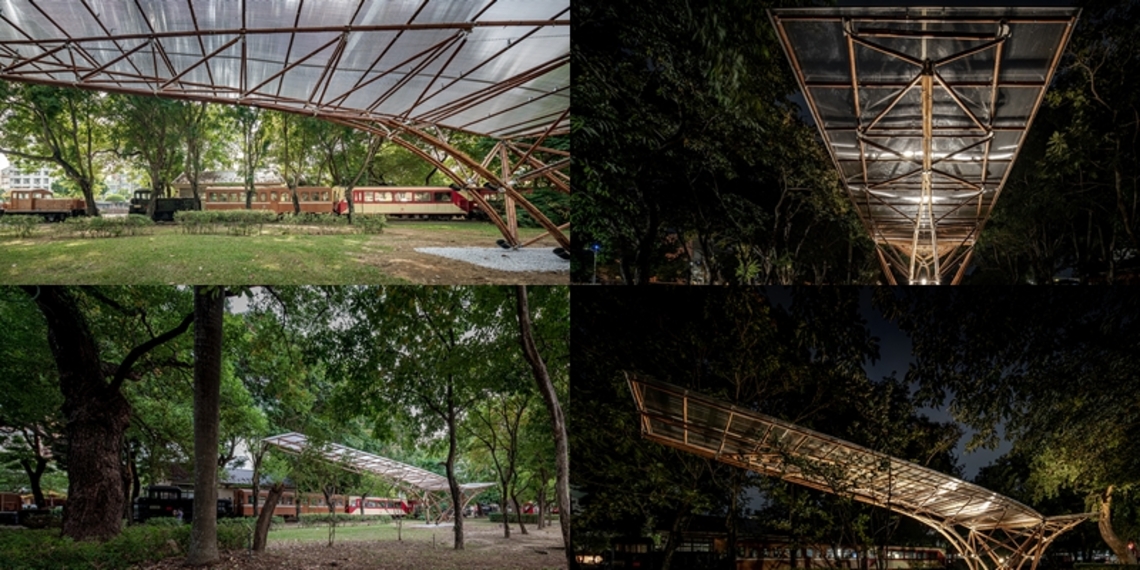 2022構竹林鐵新銳展七組新銳建築設計師 竹構作品與環境融合的姿態與氛圍