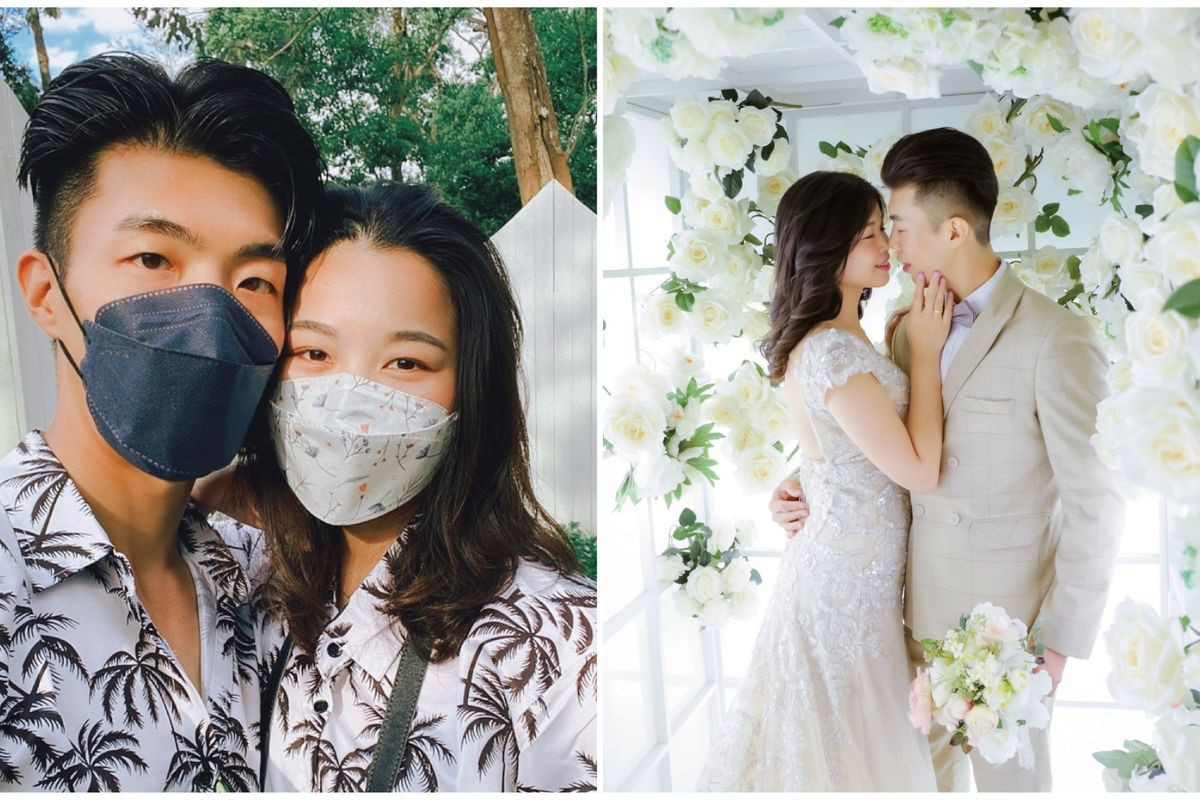 登記結婚。