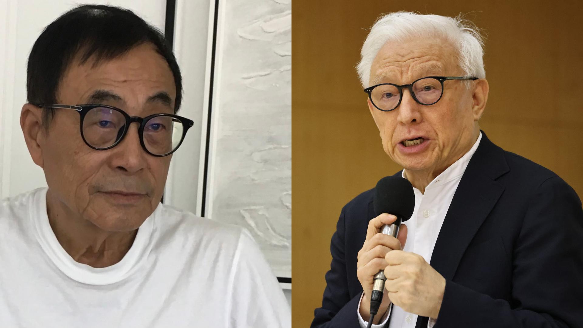 曹興誠今撰文籲劉家昌檢討「反獨」心態。左翻攝劉家昌臉書、右林啟弘攝