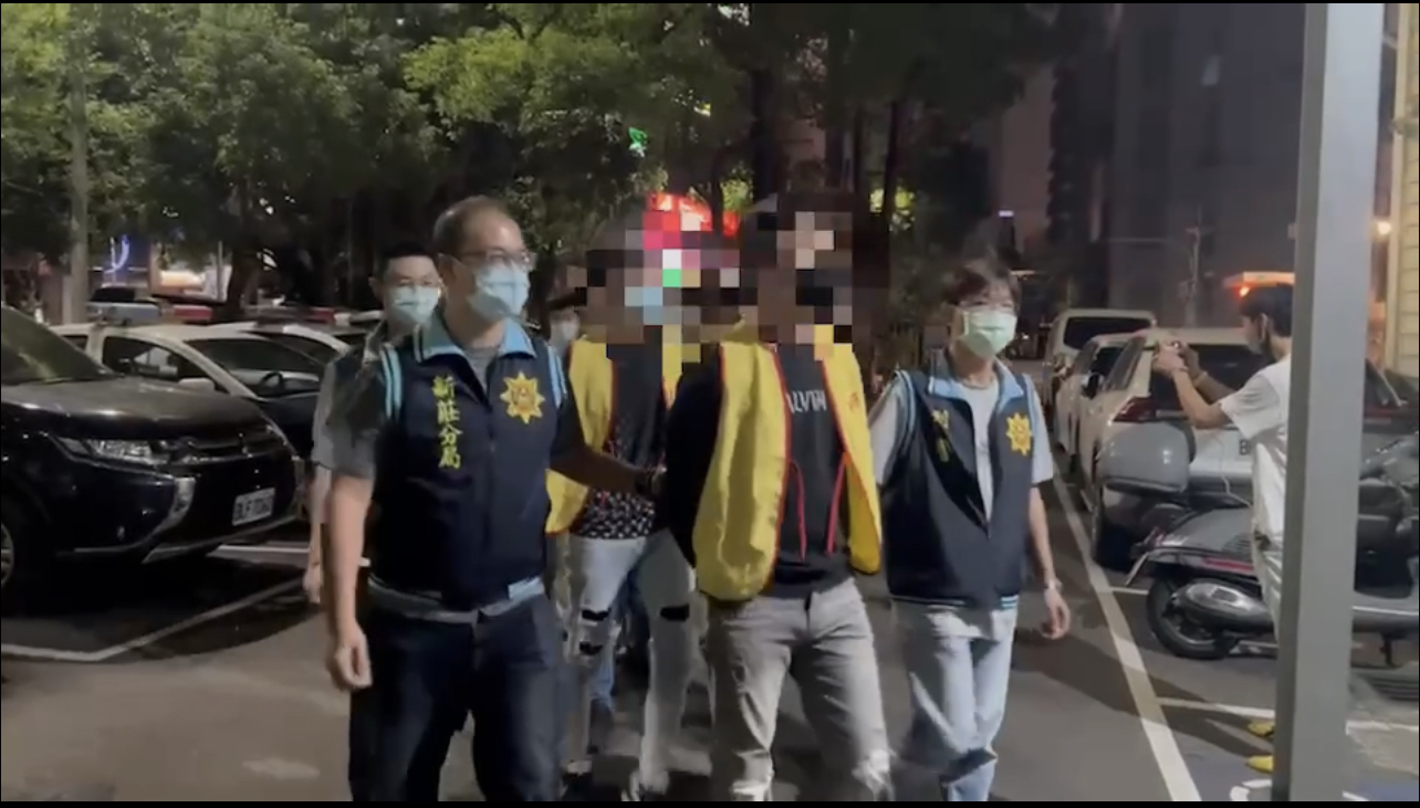 圖片說明:新莊警成立專案偵辦,將犯嫌全數拘提到案。(記者戴昱弘翻攝)
