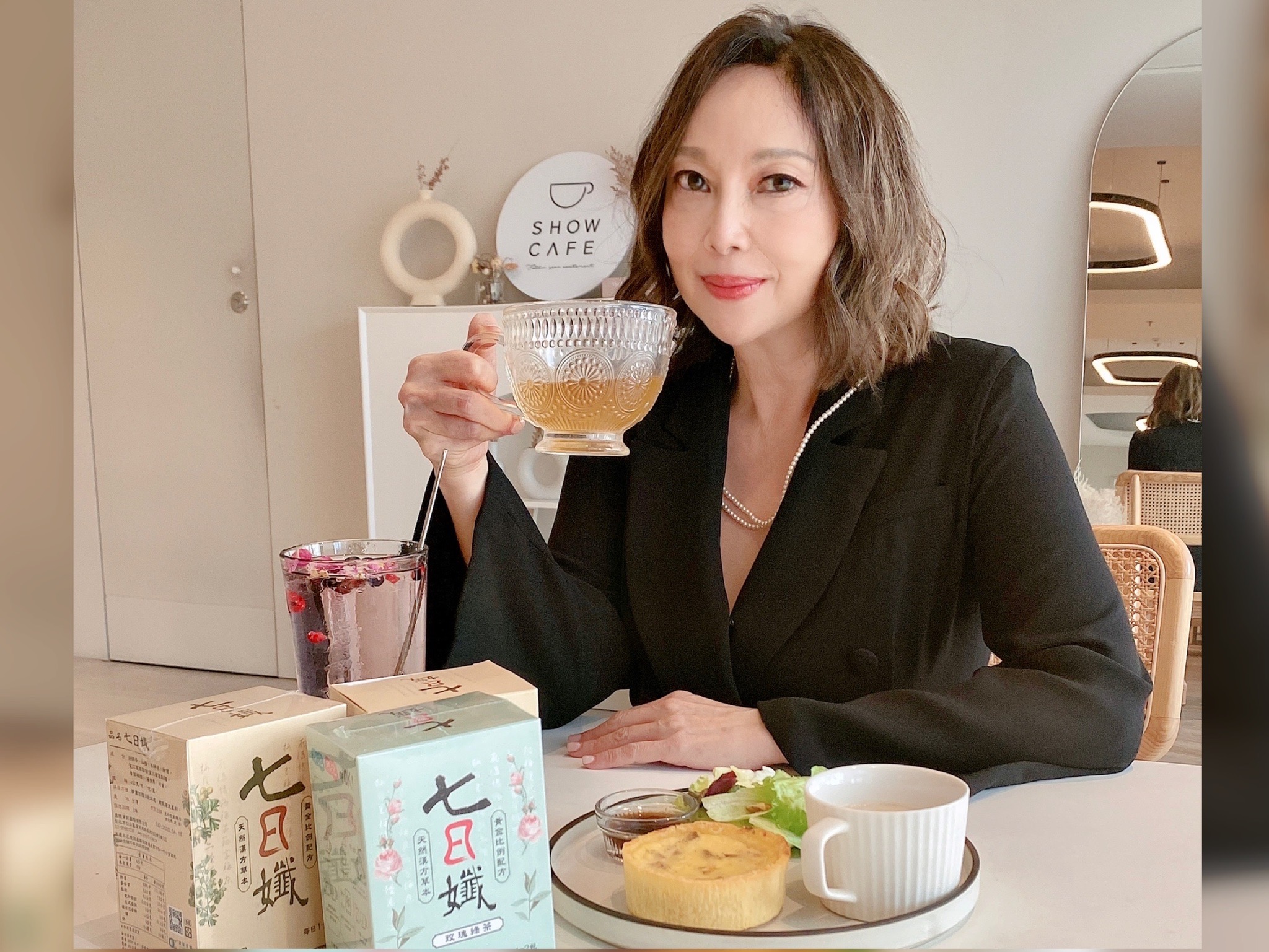 減肥達人朱衛茵新發現 瘦身竟有如此輕鬆愉悅且好喝的方式 48 匯流新聞網CNEWS資料照195221114a02