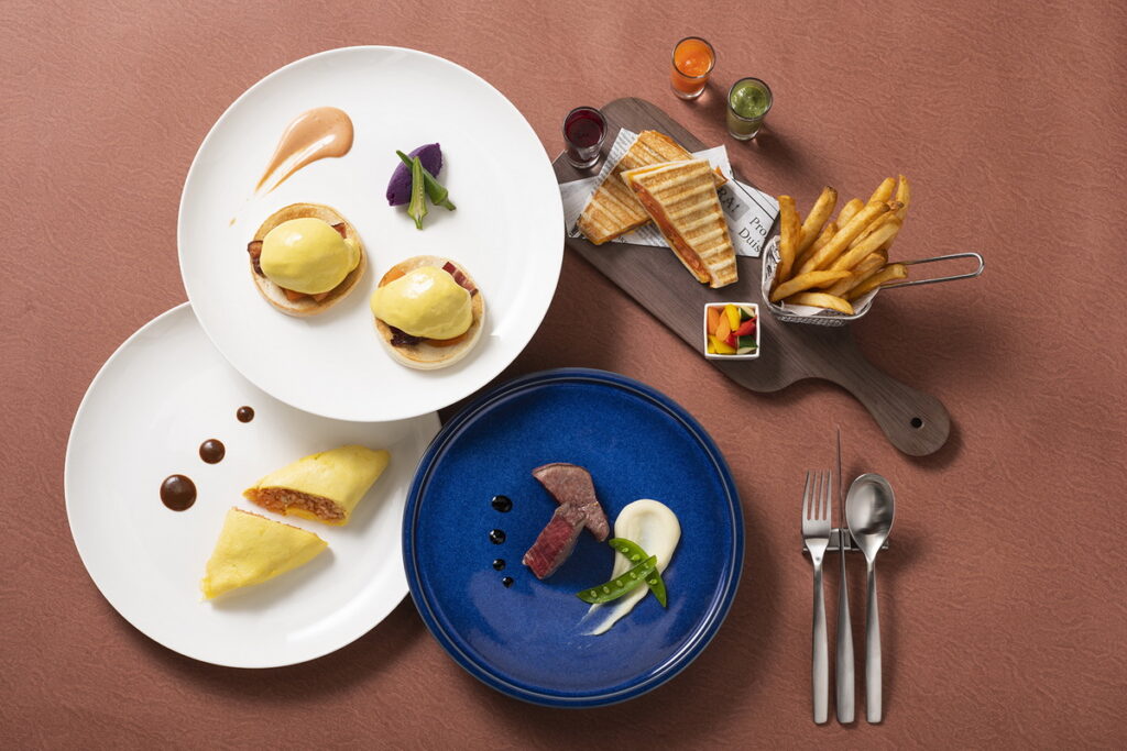 餐廳提供高達 9 種現做蛋料理,無論是歐姆蛋、班尼克蛋,還是澎湃的蛋包飯都能一次滿足