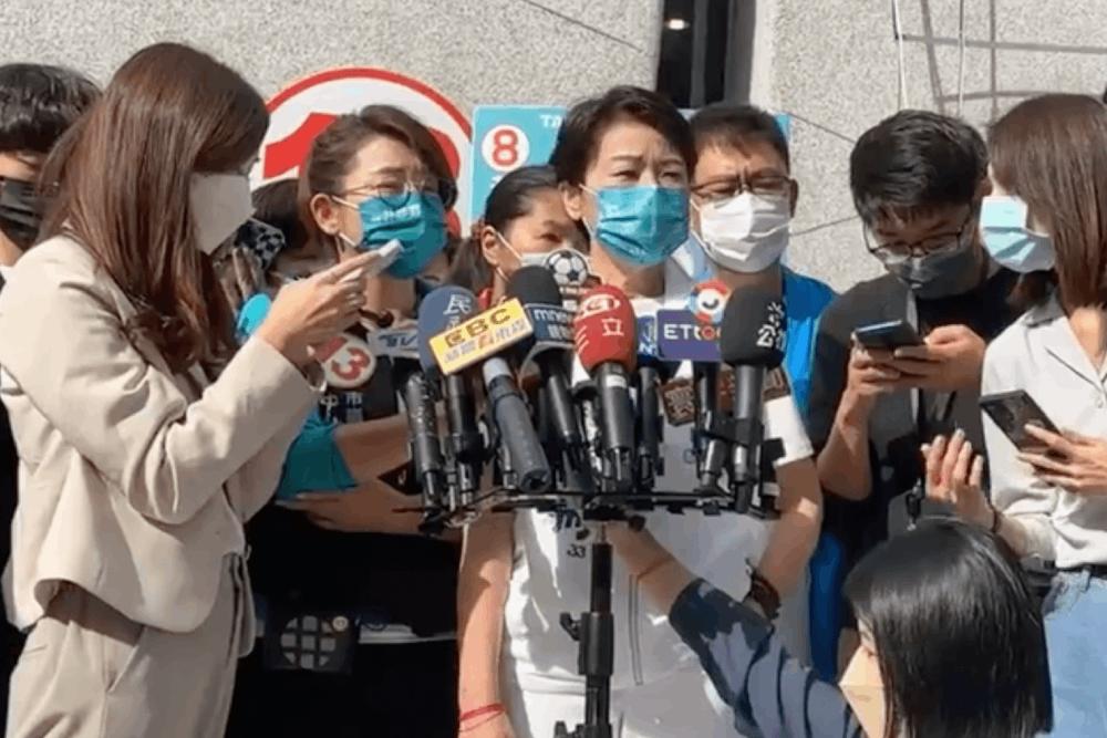 時力爆料北市消防員被動員參加造勢 民眾黨斥:惡意牽連 混淆視聽 30 黃珊珊聯訪截圖