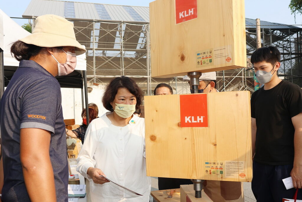 木場祭中介紹許多木業新技術