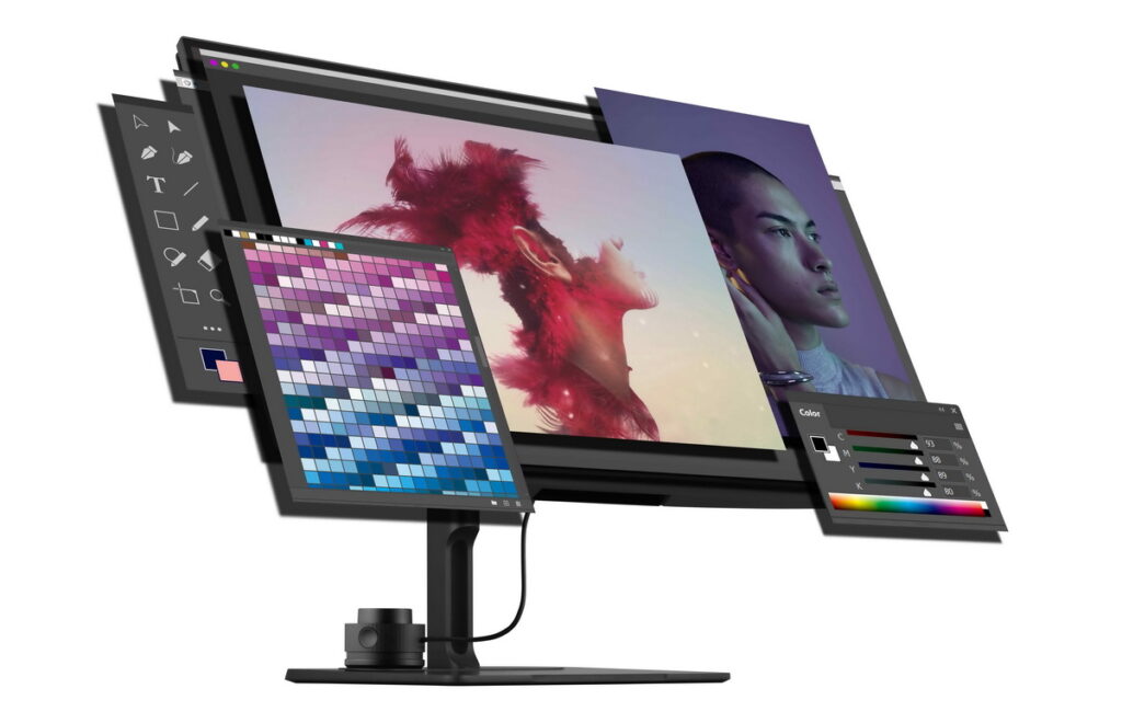 ColorPro VP2786-4K整合Pantone線上彩通色庫資源,全新ColorPro Sense®軟體讓創作者隨時掌握最完整的色彩數據庫