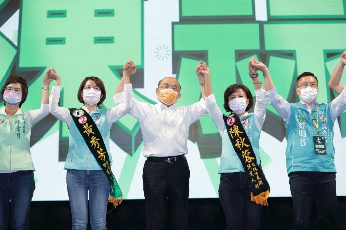 蘇貞昌首度輔選黃秀芳 呼籲給彰化一個新的機會