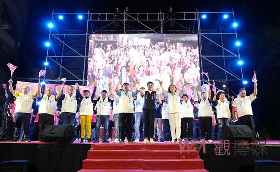 選前黃金週許淑華與黃敏聰合體在埔里舉辦音樂晚會
