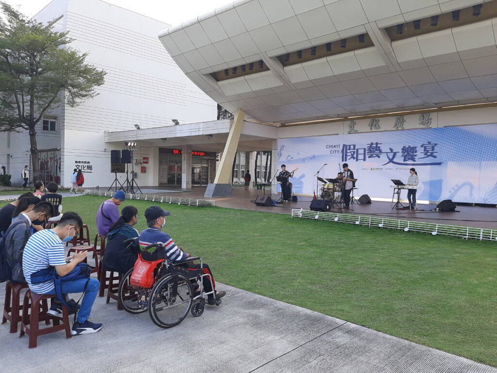 迎接嘉義市國際管樂節30周年-文化廣場假日樂聲響起