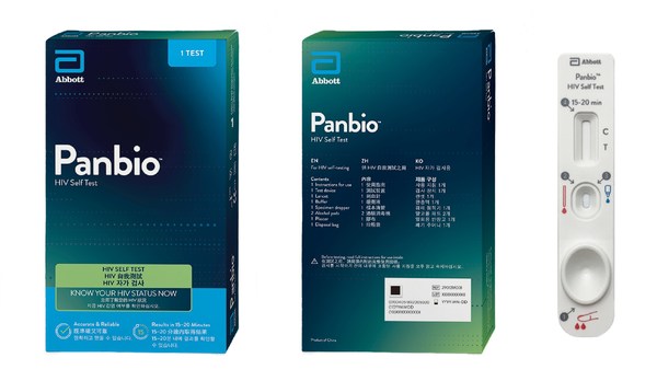 雅培推出新一代快測產品Panbio(TM) HIV Self Test於零售點發售