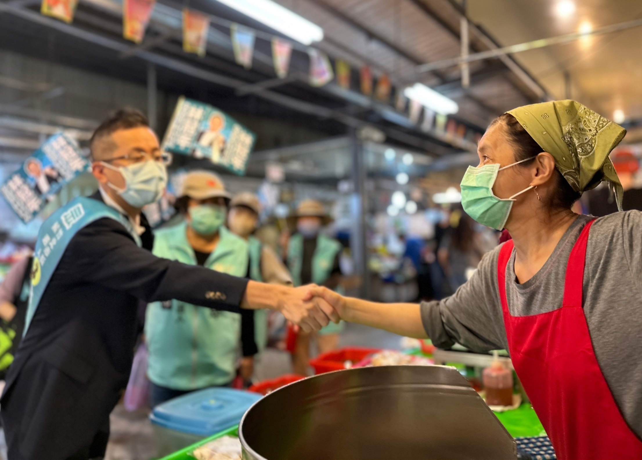 圖片說明:由市民做主,讓市民的聲音成為主流。(圖/林冠年競選團隊提供)