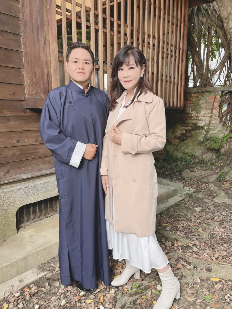 龍千玉與新人李學宸拍新歌煙雨江南MV