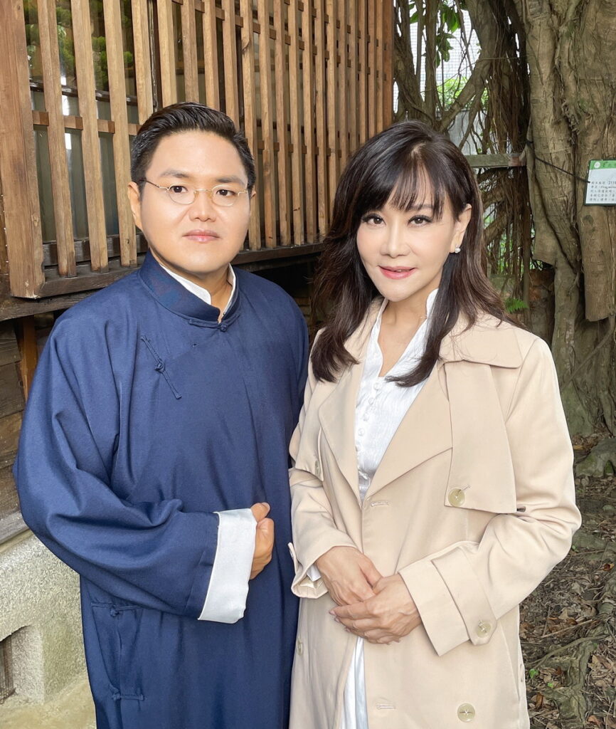 龍千玉與新人李學宸拍新歌煙雨江南MV