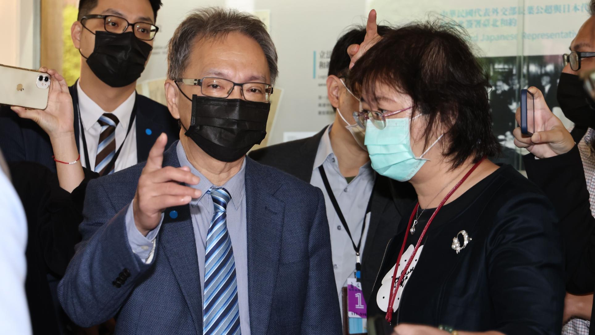 針對蔣萬安批「搶做大法官工作」,薛瑞元受訪時反擊「我實在懷疑蔣委員法律學位怎麼來?」資料照片/林啟弘攝