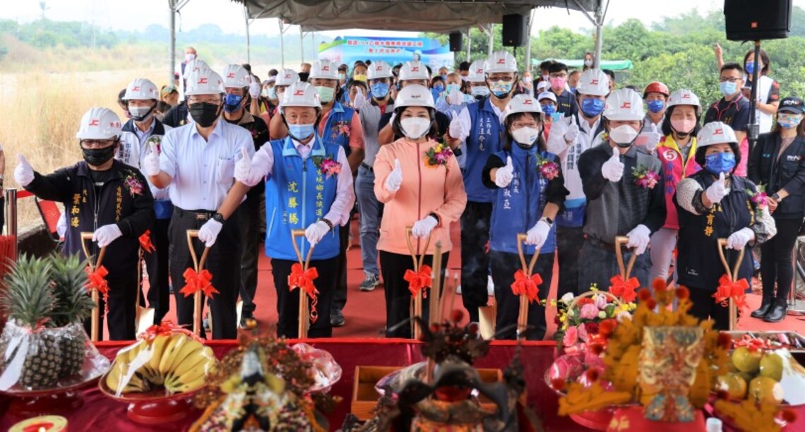 古坑重要聯外橋梁 水碓南橋動土改建