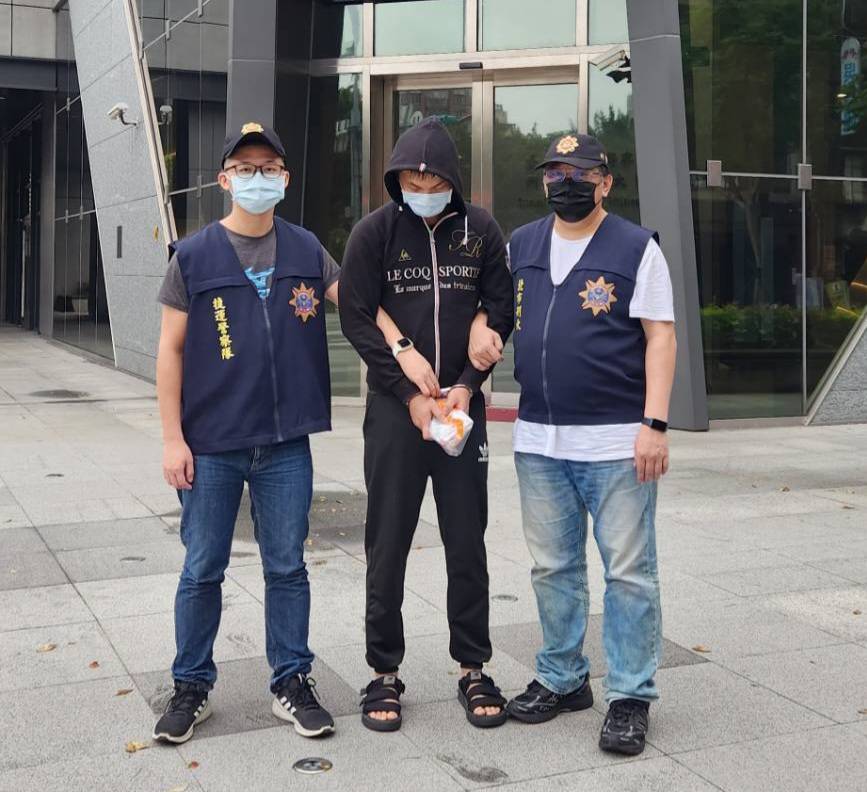 陳嫌居無定所,恐有再犯之虞,專案小組建請承辦檢察官予以羈押。(記者徐煜勝翻攝)