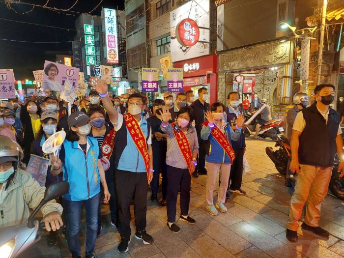 選前之夜拚勝選 王惠美北彰化安排雙主場