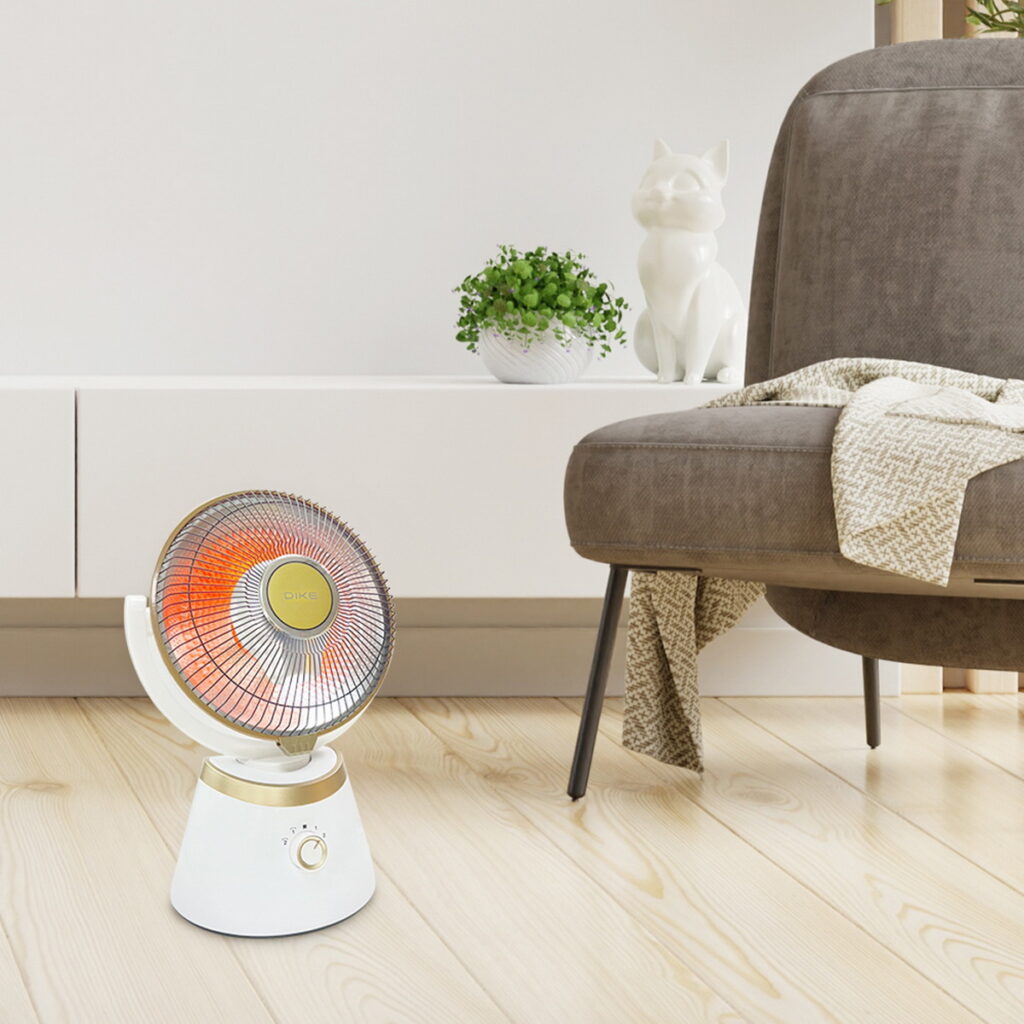 DIKE 10吋擺頭瞬熱碳素電暖器HLE400,售價 1490 元