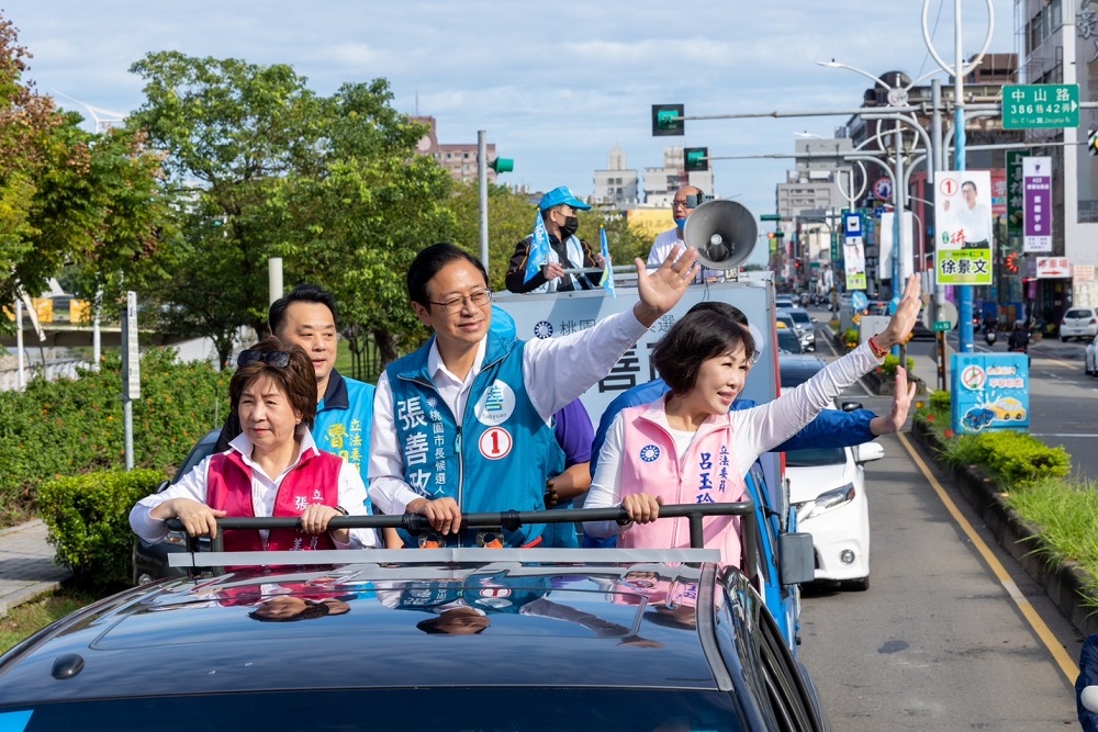 張善政勝選謝票 盼未來能不分藍綠合作落實政見 8 S 248872974