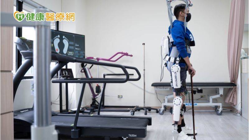 爭取黃金復原期 北醫首創多樣性下肢機器人復健中心