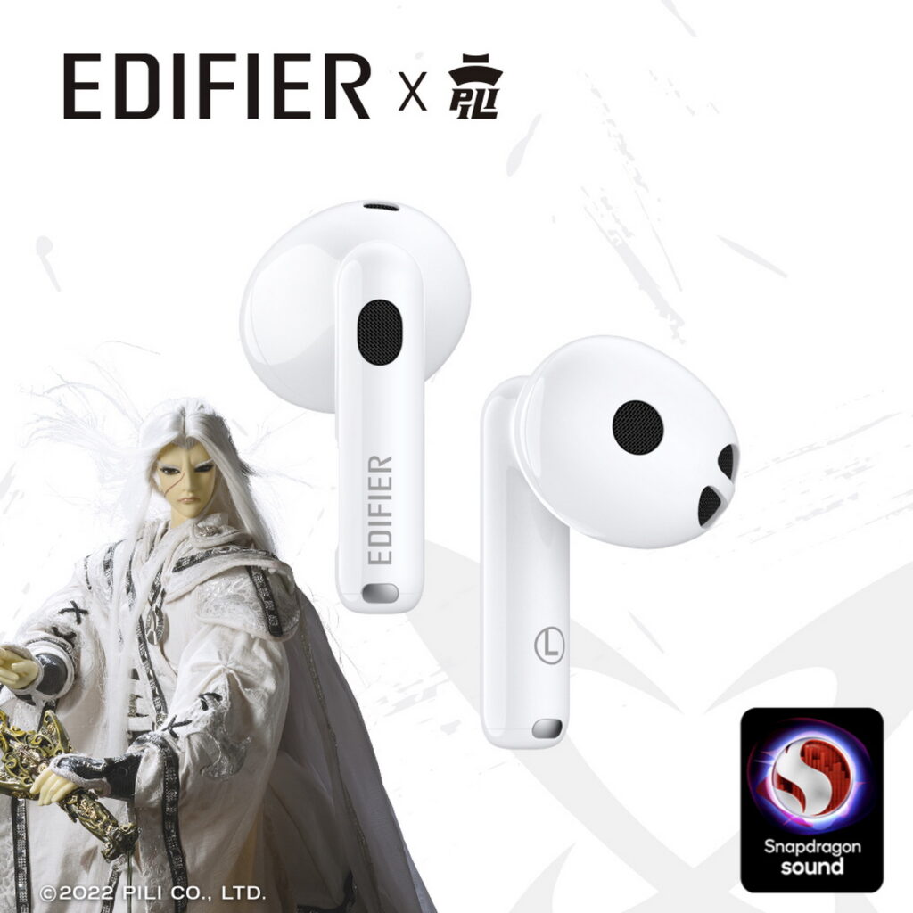 EDIFIER推出霹靂當家台柱角色「刀狂劍痴」葉小釵聯名款PILI220 真無線立體聲耳機