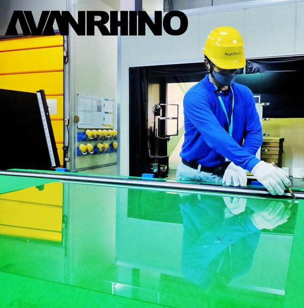 安瀚視特推出 AvanRhino(TM) 蓋板玻璃