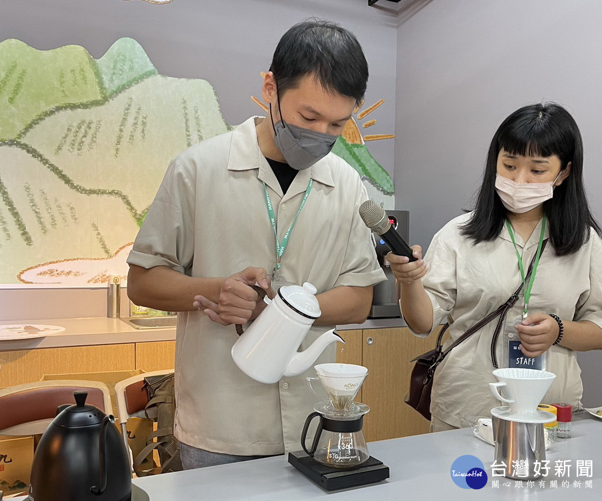 手沖咖啡將由專人主講。(草屯鎮農會提供)