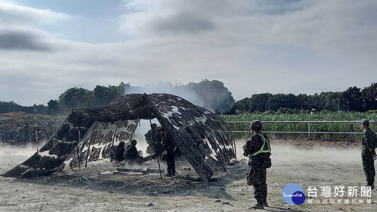 彰化榮家參觀砲兵實彈射擊 老兵回憶過往見證現代化部隊精實訓練