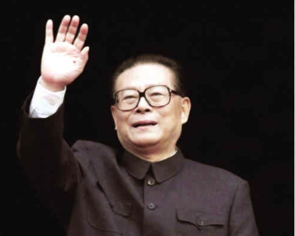 前中共領導人江澤民。翻攝人民網